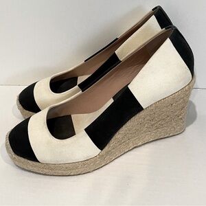 J Crew Women’s Espadrille Striped Wedges